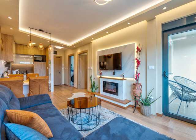 Living room with terrace